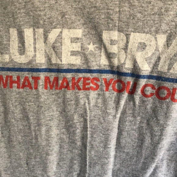 Luke Brian What Makes You Country Band Tee - Picture 2 of 5